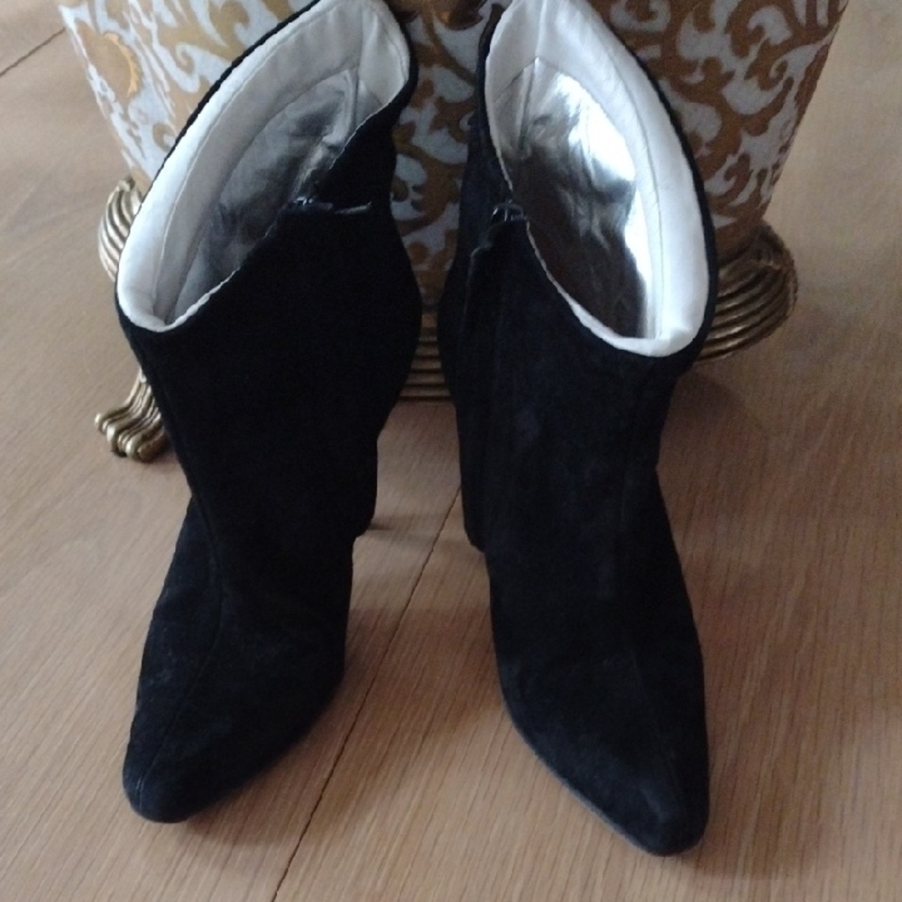 Rare Thierry mugler Elegant Black Women's Boots